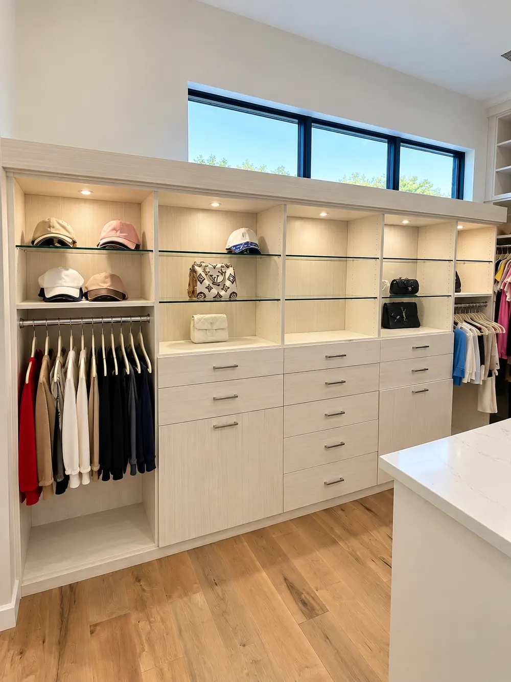 Custom closet by Gold Hammer LLC