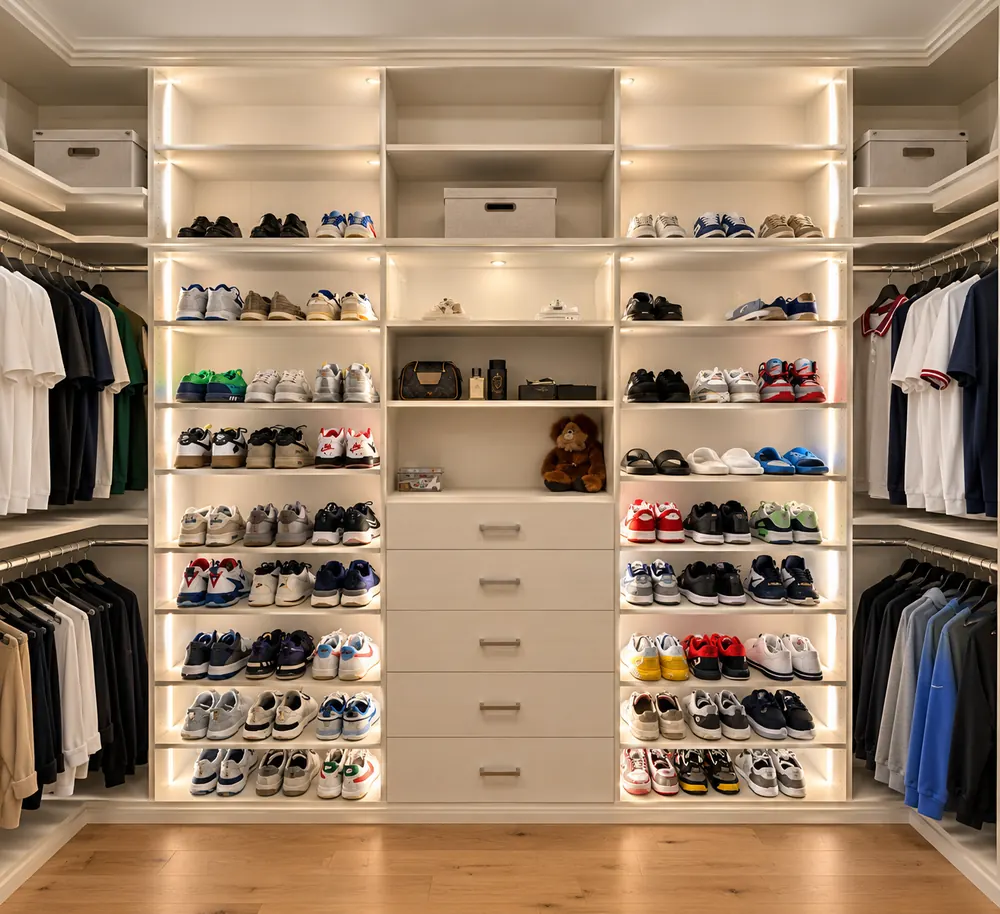 Custom closet by Gold Hammer LLC