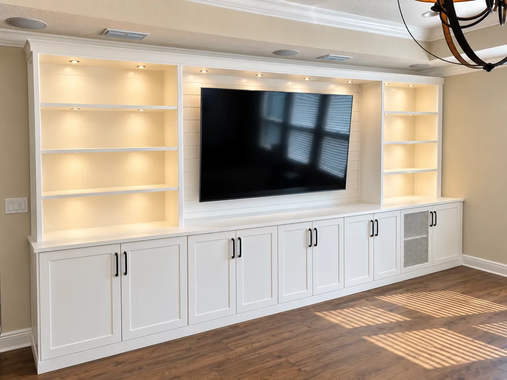 TV center by Gold Hammer LLC